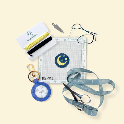 Oh, Heavens! Key Fob Kit - Happy StitchingKCNKitThe Red Thread Atelier