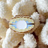 Scallop Pearl Needle MinderGo Stitch StudioNeedleminderThe Red Thread Atelier