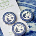 Blue Canton Plate Needle MinderGo Stitch StudioNeedleminderThe Red Thread Atelier