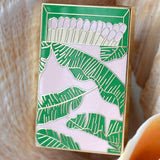 Palm Beach Matchbox Needle MinderGo Stitch StudioNeedleminderThe Red Thread Atelier