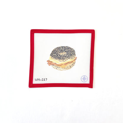 Bacon, Egg &amp; Cheese BagelWheelhausCanvasThe Red Thread Atelier