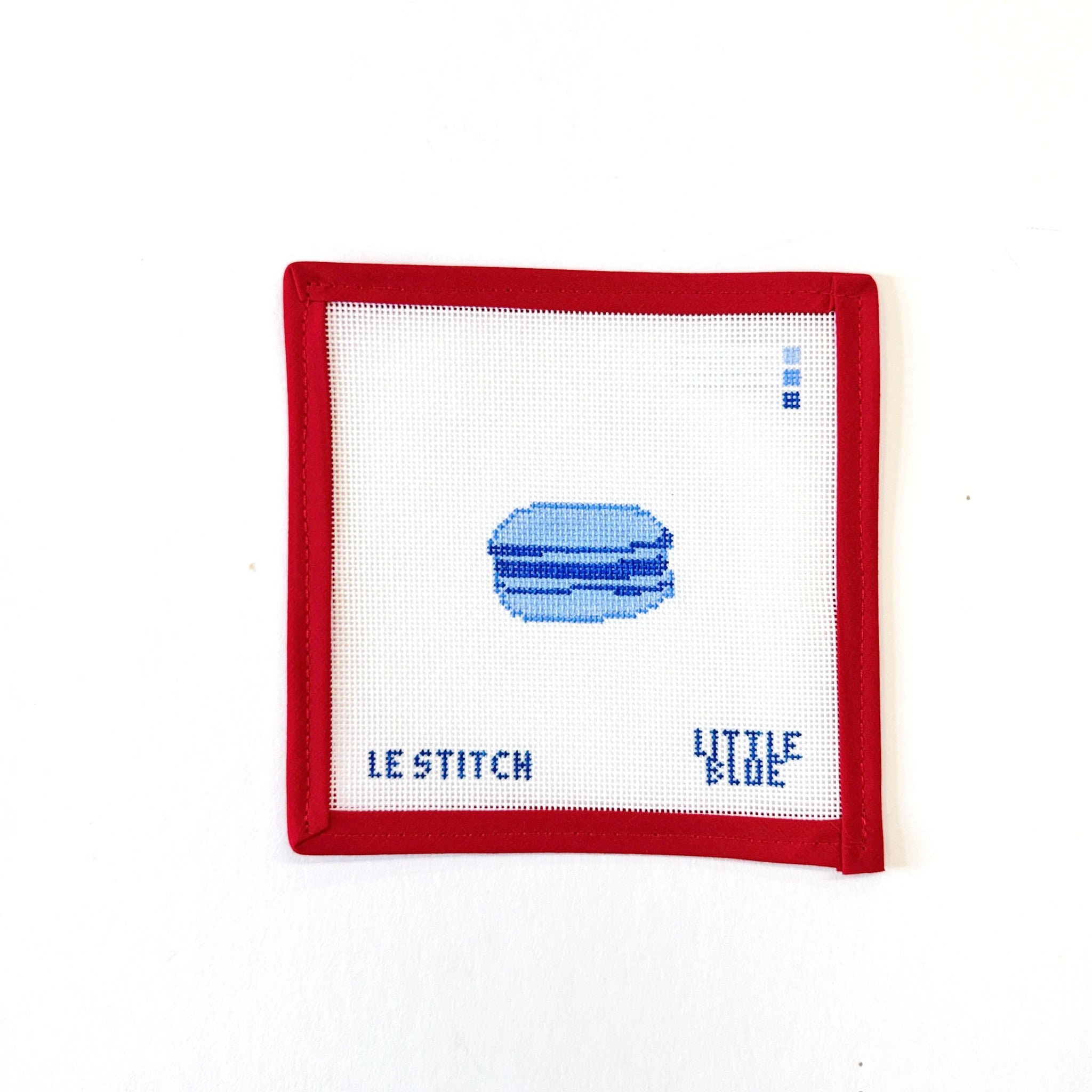 Macaroon, BlueLittle Blue DesignsCanvasThe Red Thread Atelier