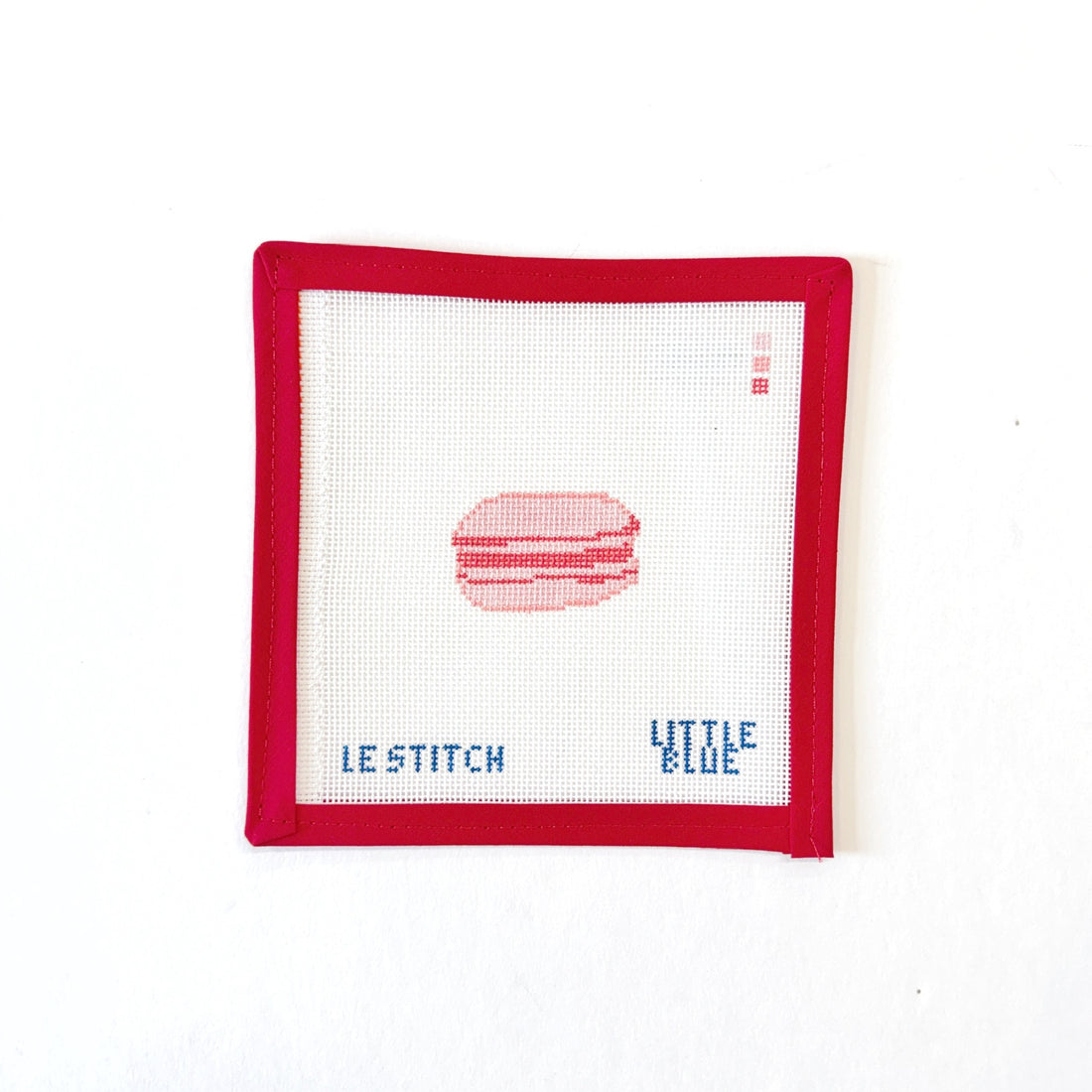 Macaroon, RaspberryLittle Blue DesignsCanvasThe Red Thread Atelier