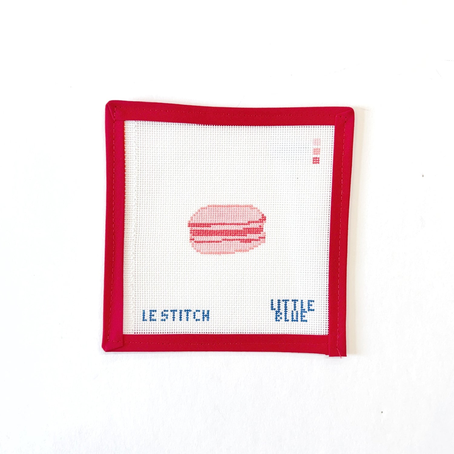Macaroon, RaspberryLittle Blue DesignsCanvasThe Red Thread Atelier