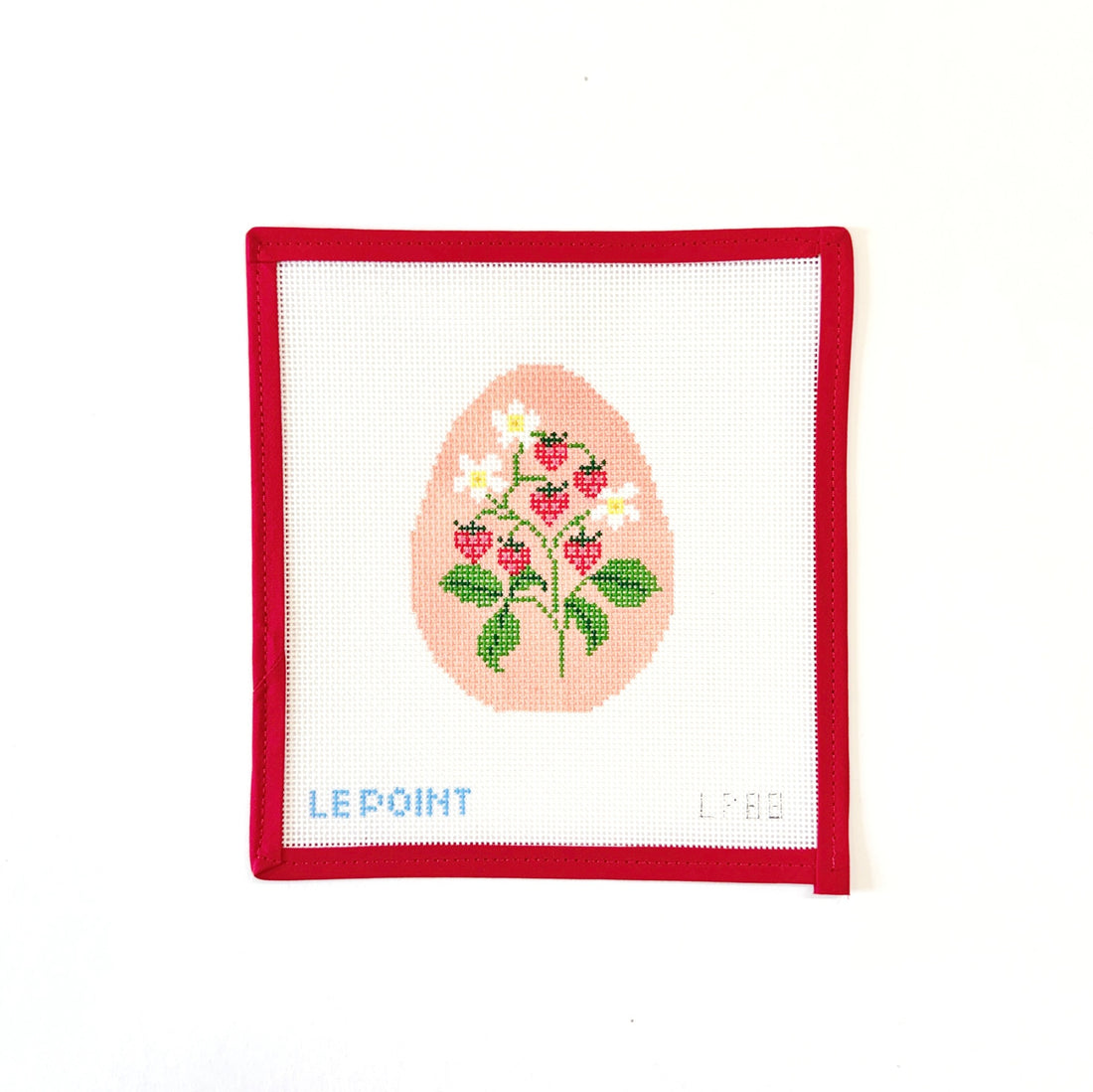 Le Point Egg - StrawberriesLe Point StudioCanvasThe Red Thread Atelier