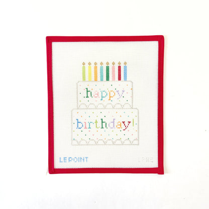Happy BirthdayLe Point StudioCanvasThe Red Thread Atelier