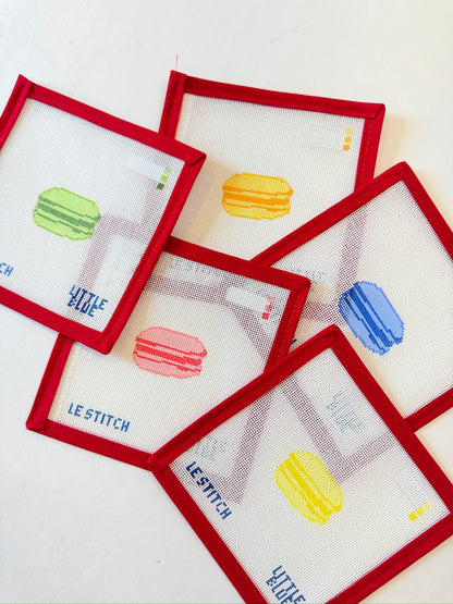 Macaroon, RaspberryLittle Blue DesignsCanvasThe Red Thread Atelier
