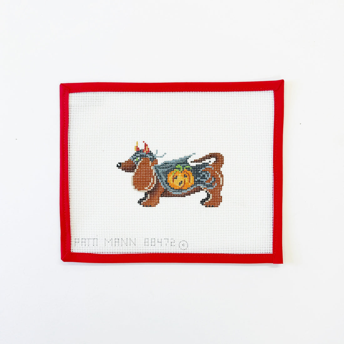 Dachshund - HalloweenPatti MannCanvasThe Red Thread Atelier