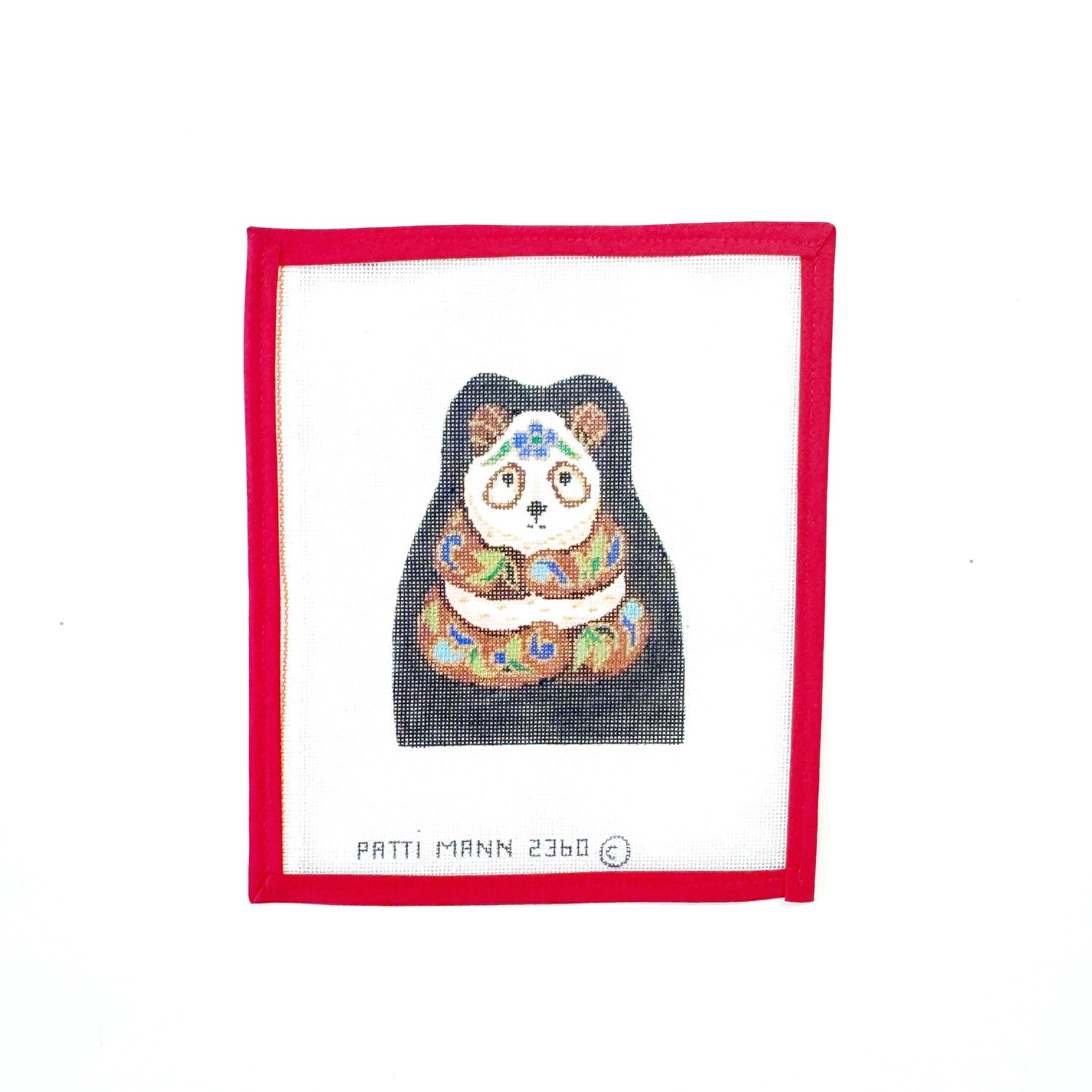 Panda Cloisonné