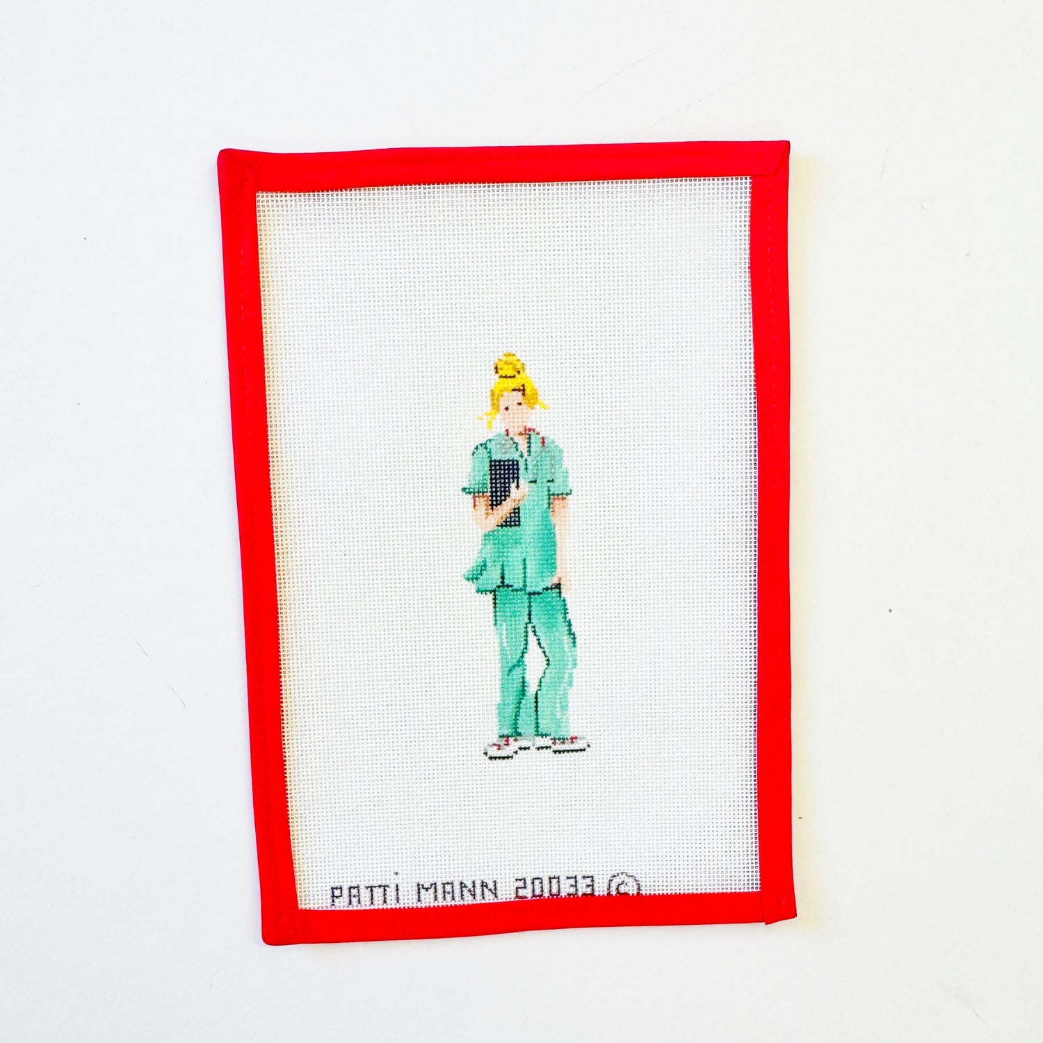 Blonde in Scrubs
