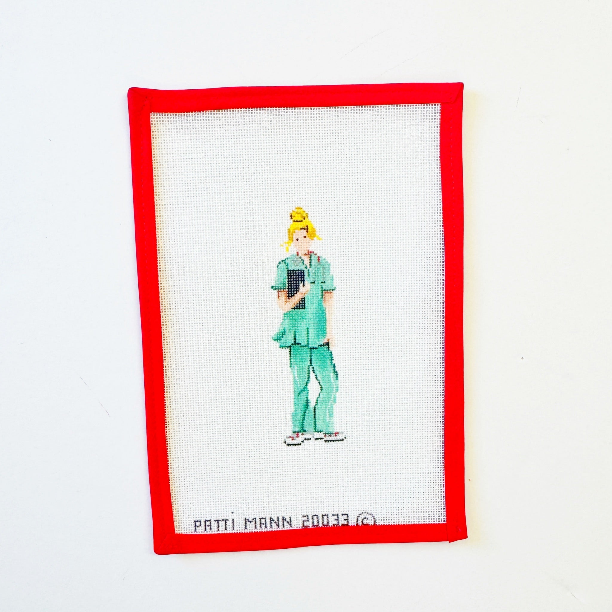 Blonde in Scrubs