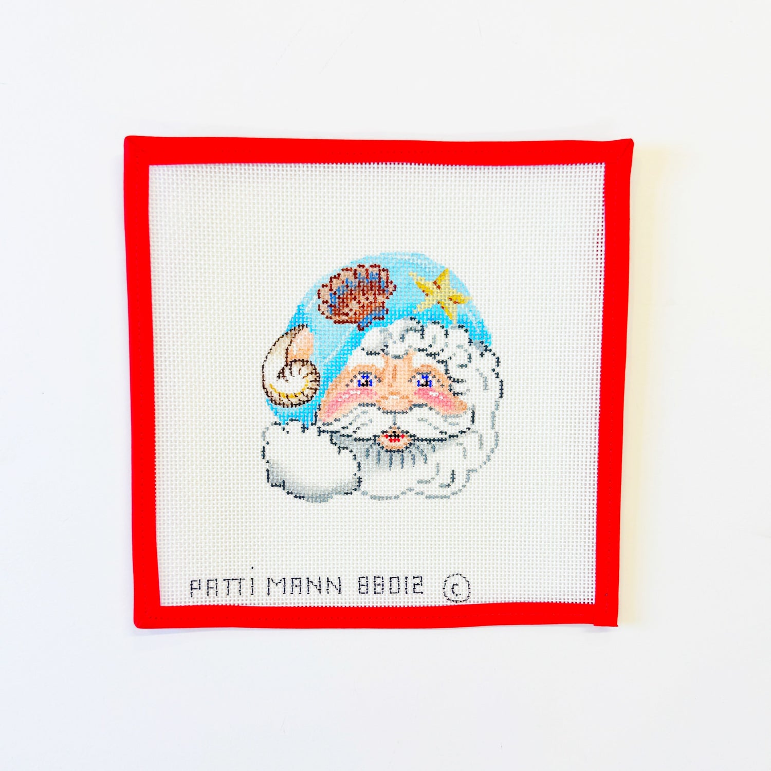 Santa with Seashell Hat