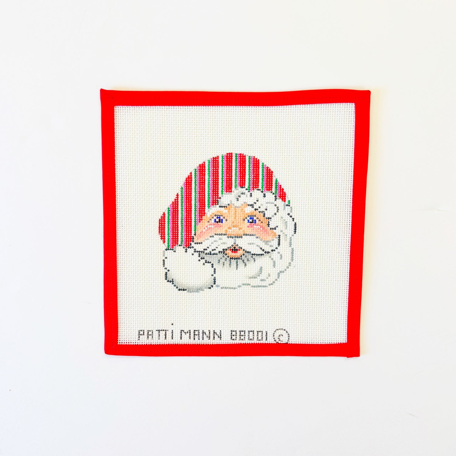Santa with Striped Hat
