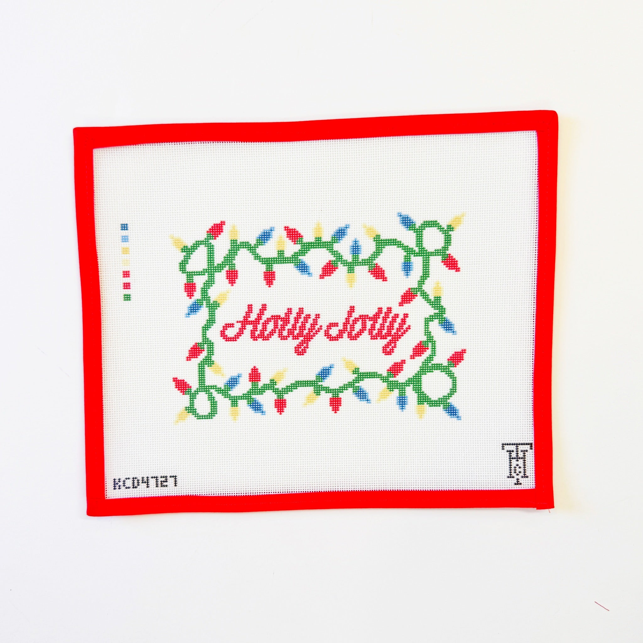 Holly Jolly Sign - Colorful