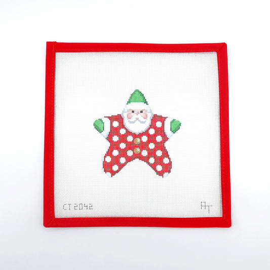 Red Polka Dot PJ Santa