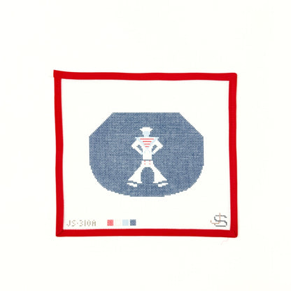 Kiss Lock Bag Canvas - variousJeni Sandberg NeedlepointCanvasThe Red Thread Atelier