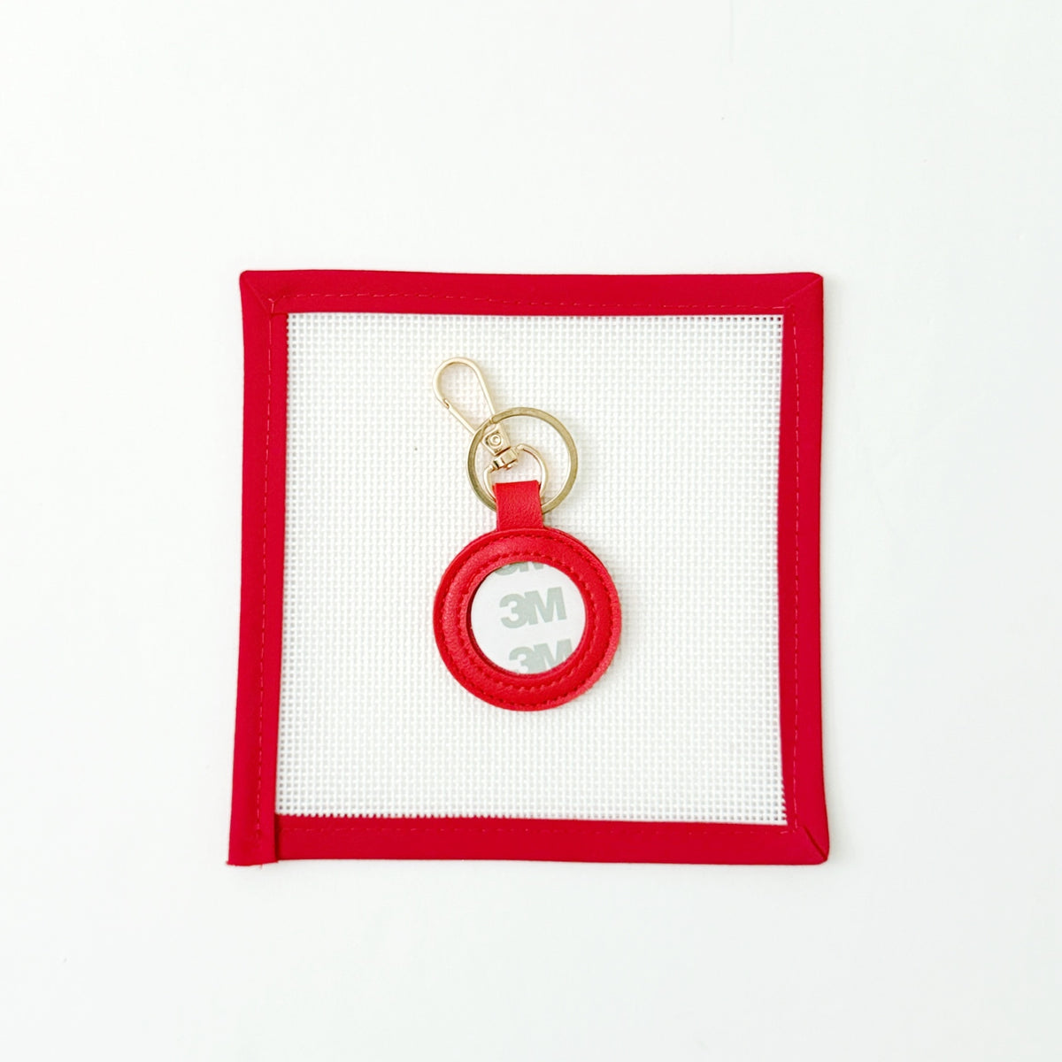 Leather Key FobsPlanet Earth FiberThe Red Thread Atelier