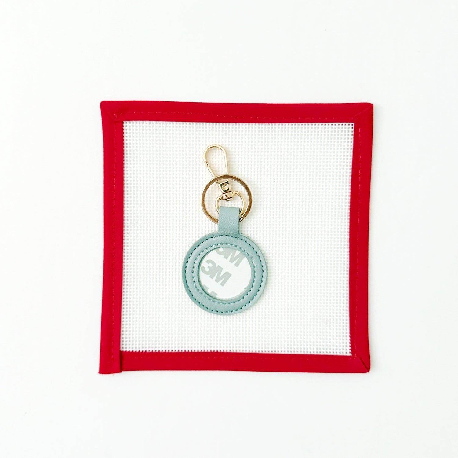 Leather Key FobsPlanet Earth FiberThe Red Thread Atelier