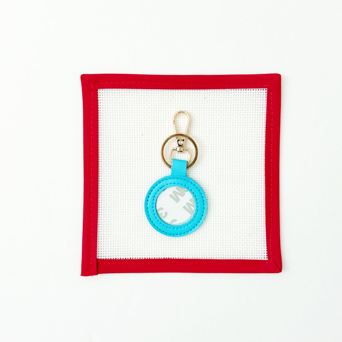 Leather Key FobsPlanet Earth FiberThe Red Thread Atelier