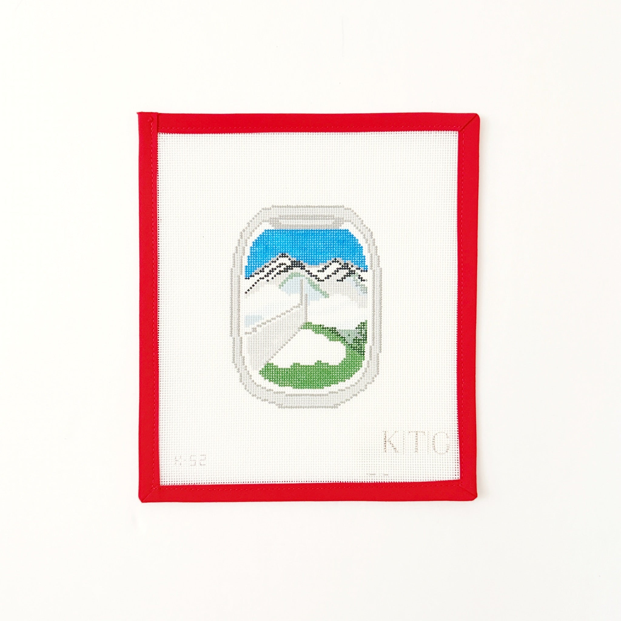 Mountains Plane WindowKate the GreatCanvasThe Red Thread Atelier