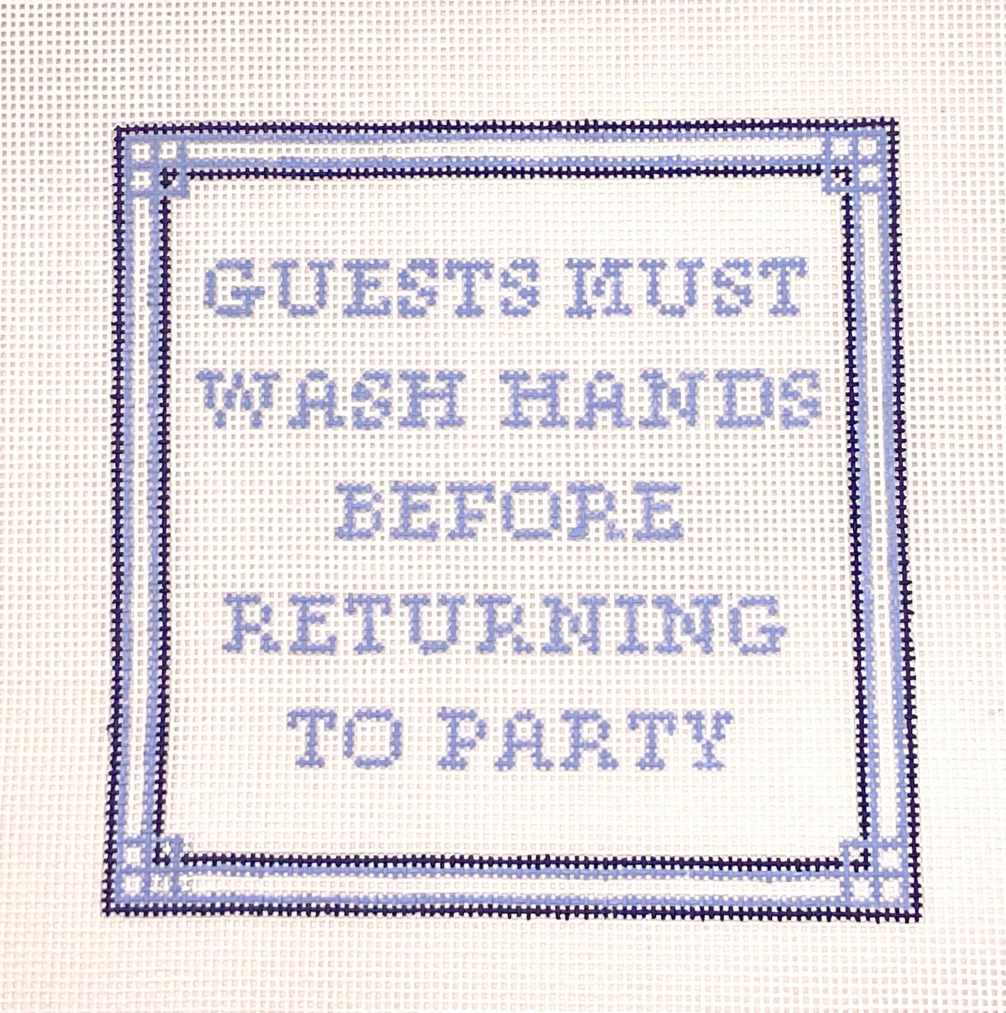 Guests Must Wash Hands