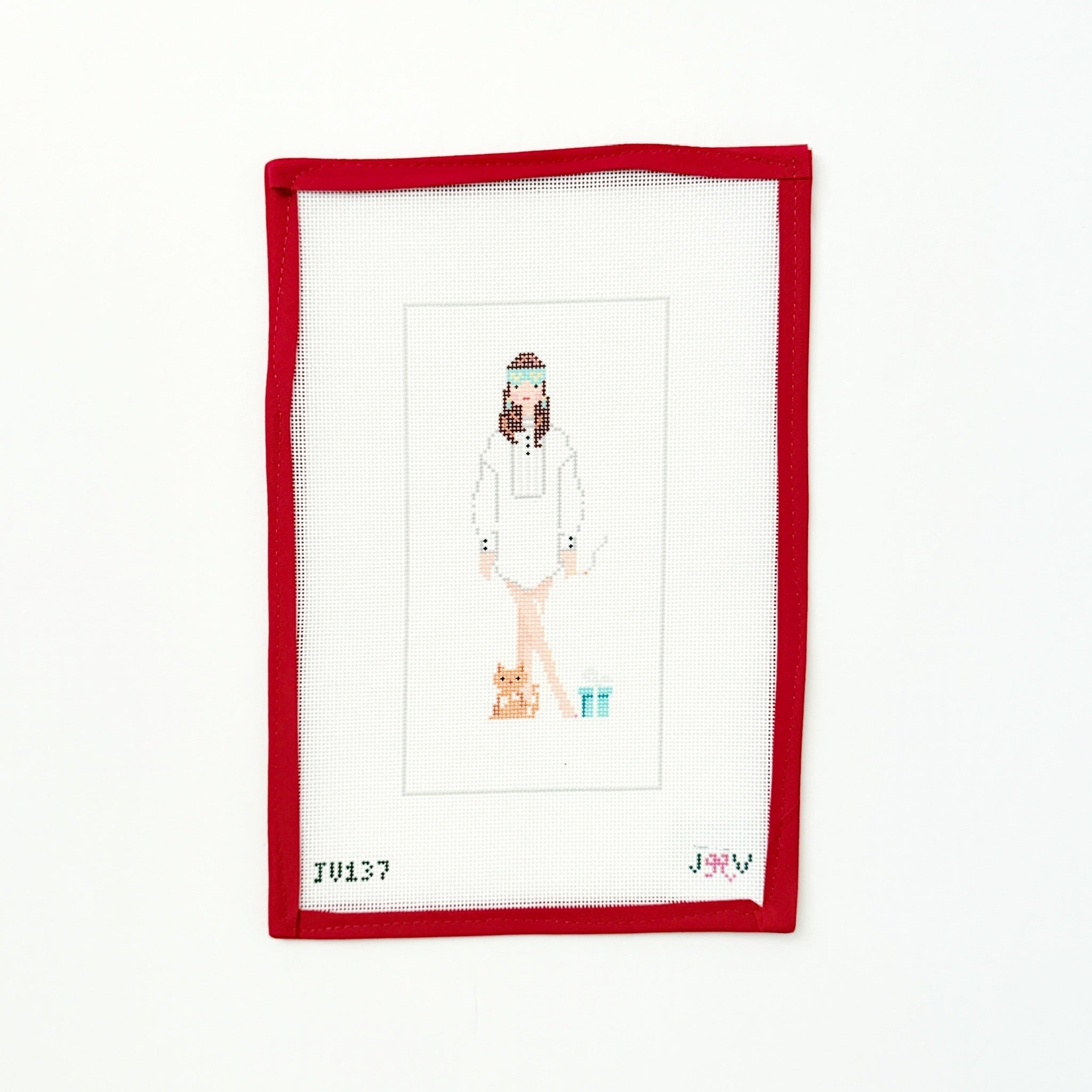 Audrey Hepburn Needlepoint Canvas
