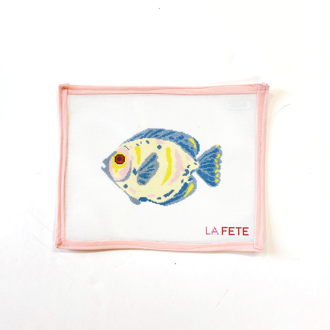 Angelfish Needlepoint CanvasLa FeteCanvasThe Red Thread Atelier