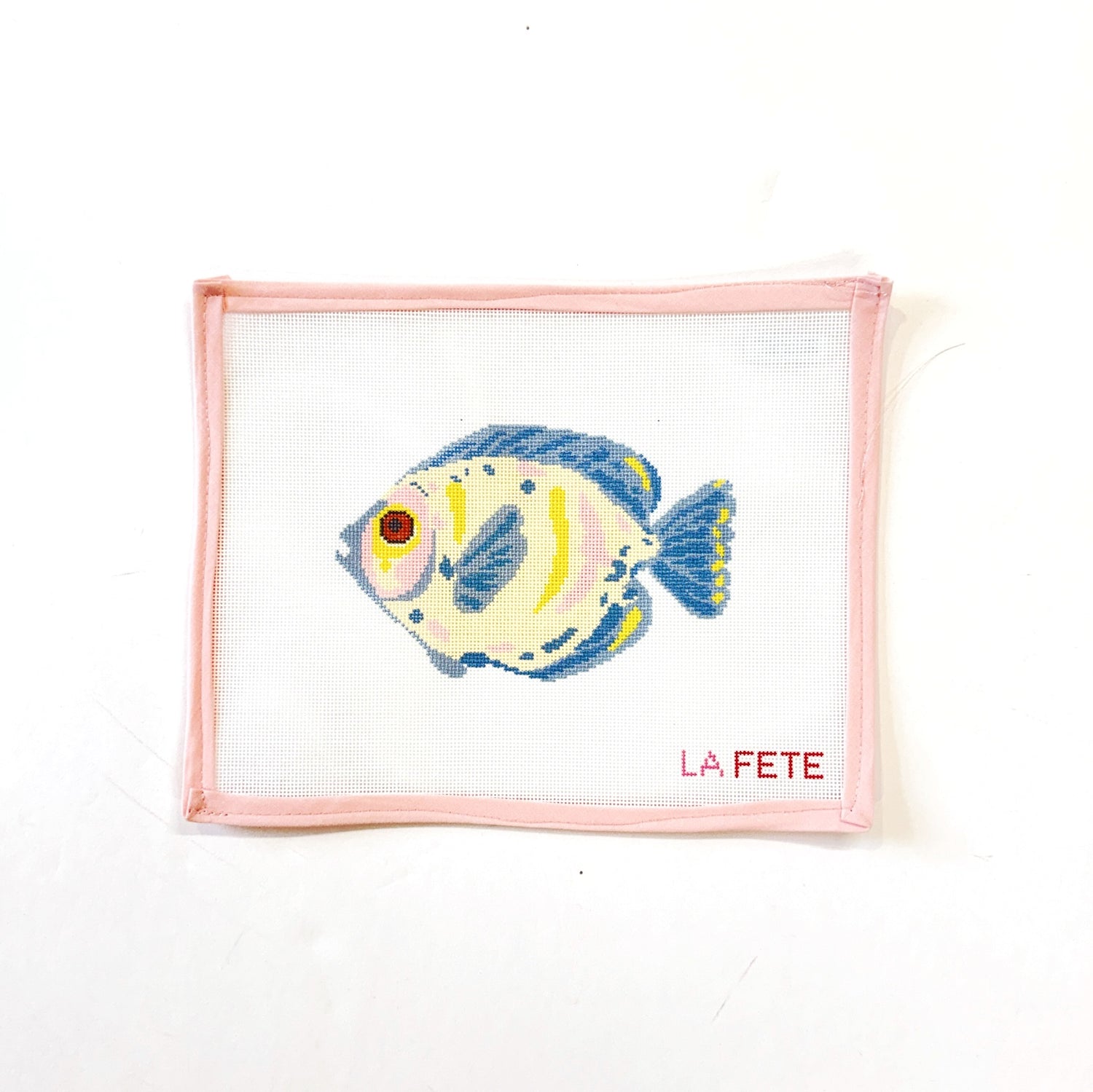 Angelfish Needlepoint CanvasLa FeteCanvasThe Red Thread Atelier