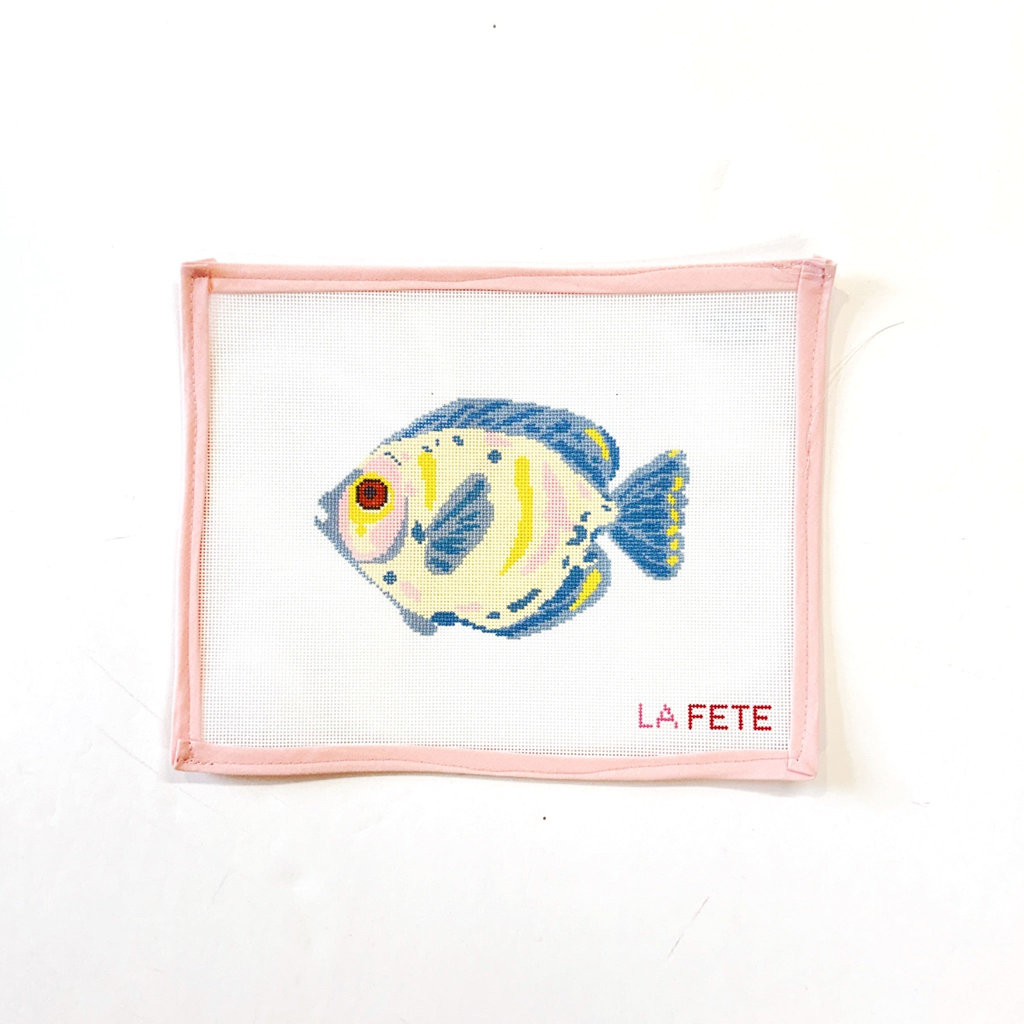 Angelfish Needlepoint CanvasLa FeteCanvasThe Red Thread Atelier