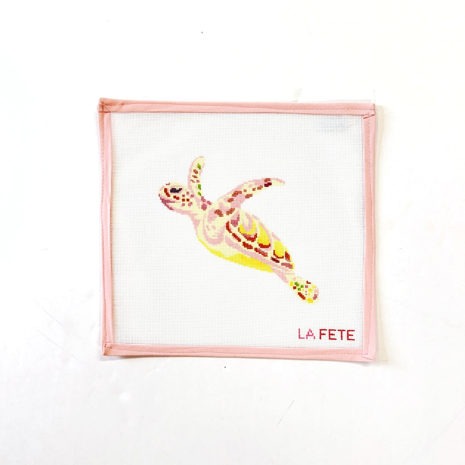 Sea Turtle Needlepoint CanvasLa FeteCanvasThe Red Thread Atelier