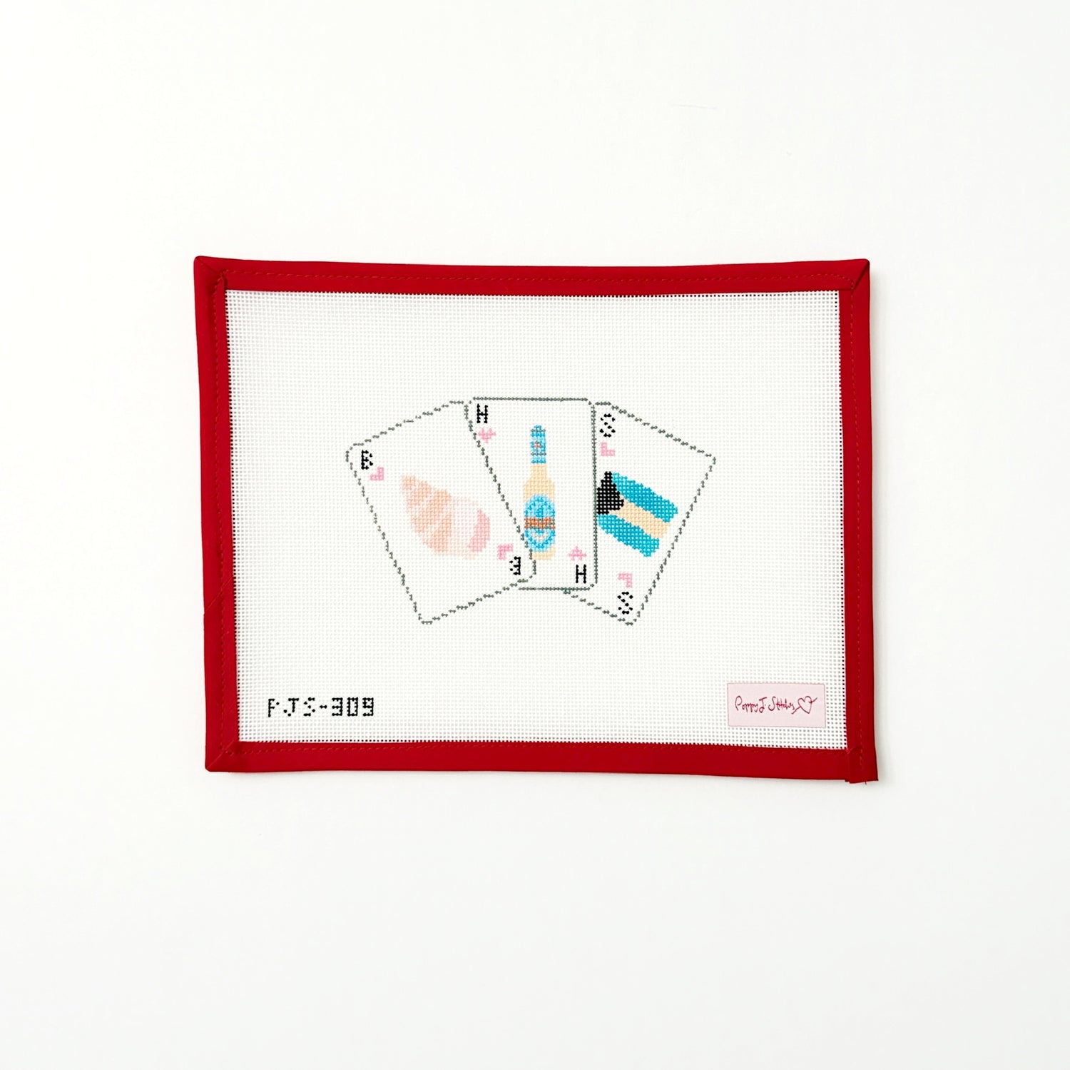 Bahamas Playing CardsPoppy J. StitchesCanvasThe Red Thread Atelier