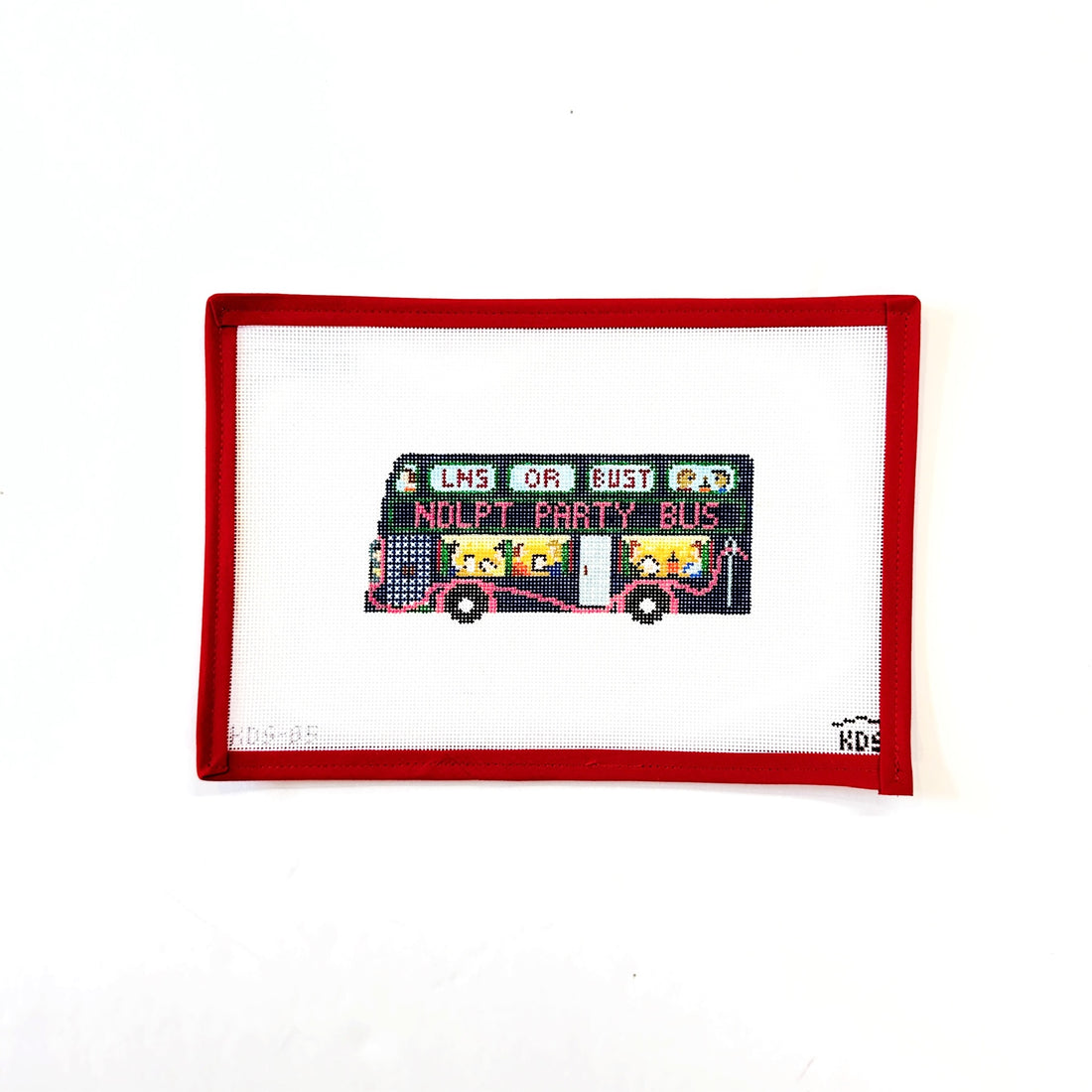 NDLPT Party BusGingham StitcheryCanvasThe Red Thread Atelier