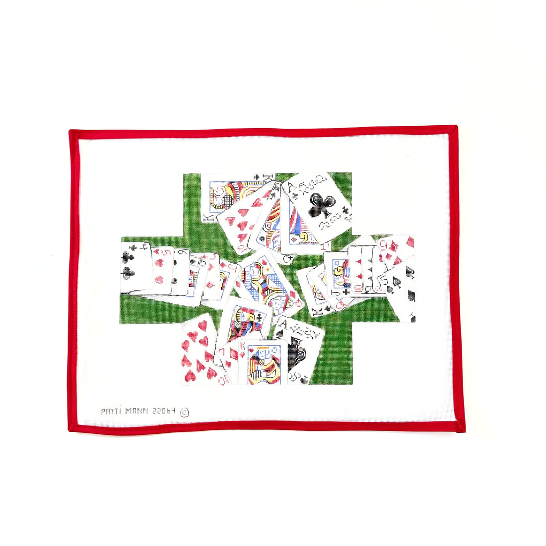 Playing Cards BrickPatti MannCanvasThe Red Thread Atelier