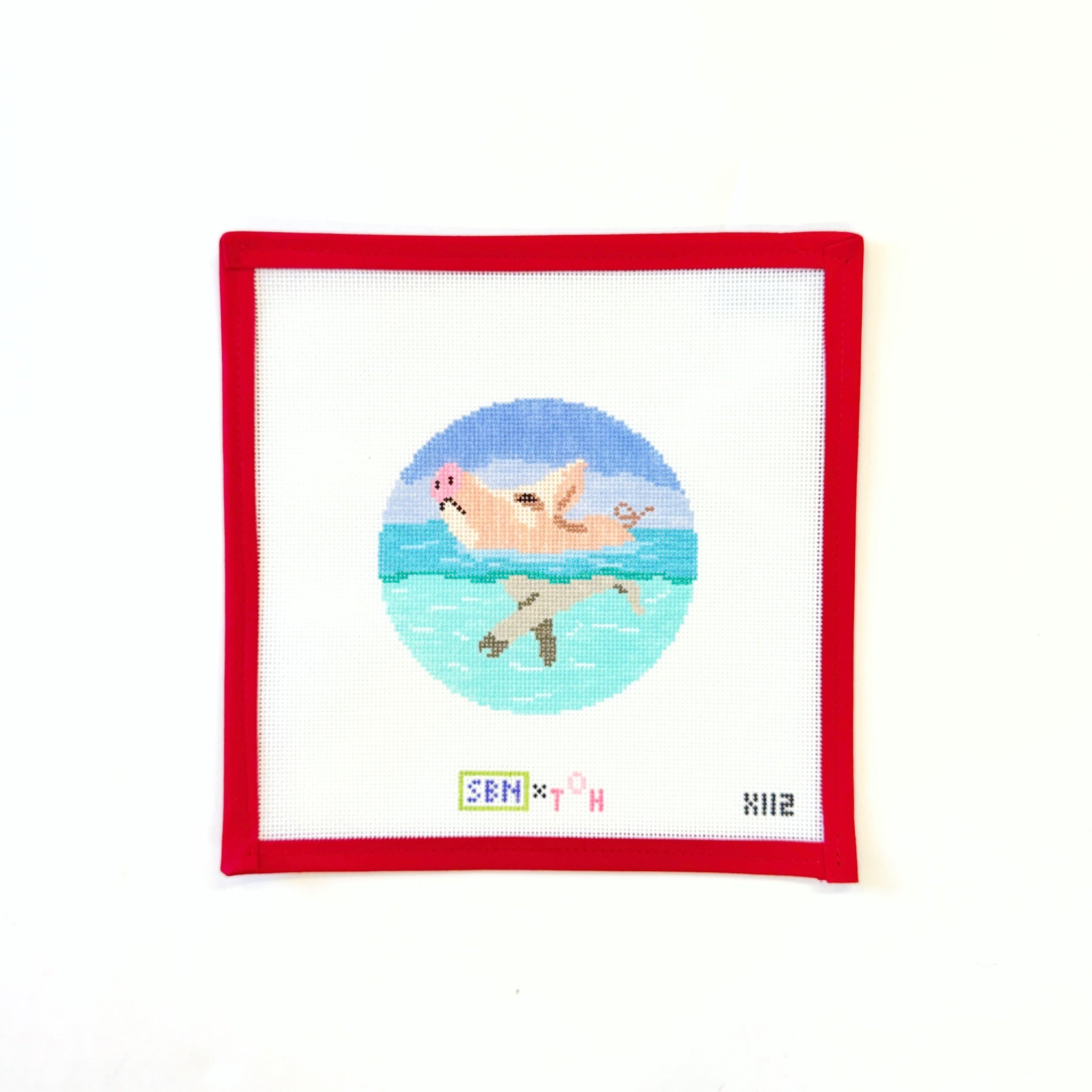 Swimming Pig