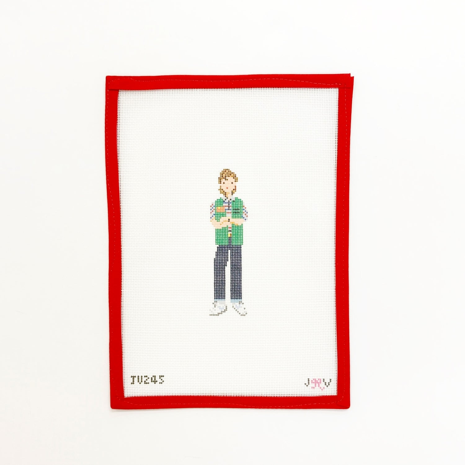 Steve - Stranger ThingsJennifer Vallez NeedlepointCanvasThe Red Thread Atelier