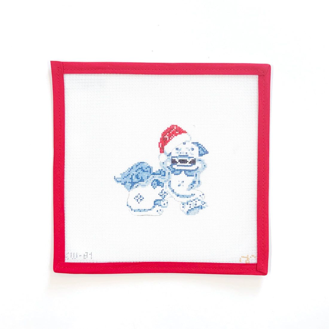 Foo Dog, santa hat