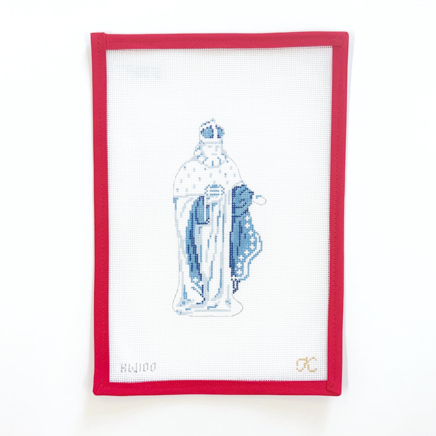 Wedgewood Nativity, Standing Wiseman w Crown