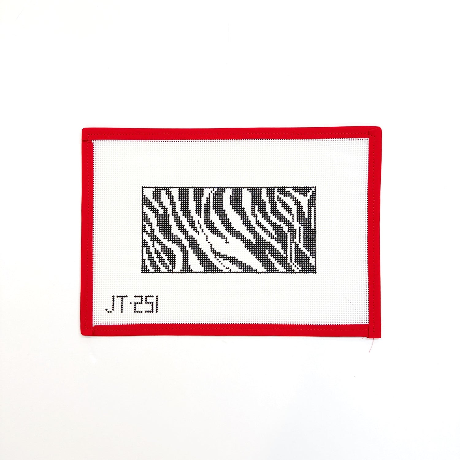 Zebra 3" x 6"Pip &amp; RooCanvasThe Red Thread Atelier