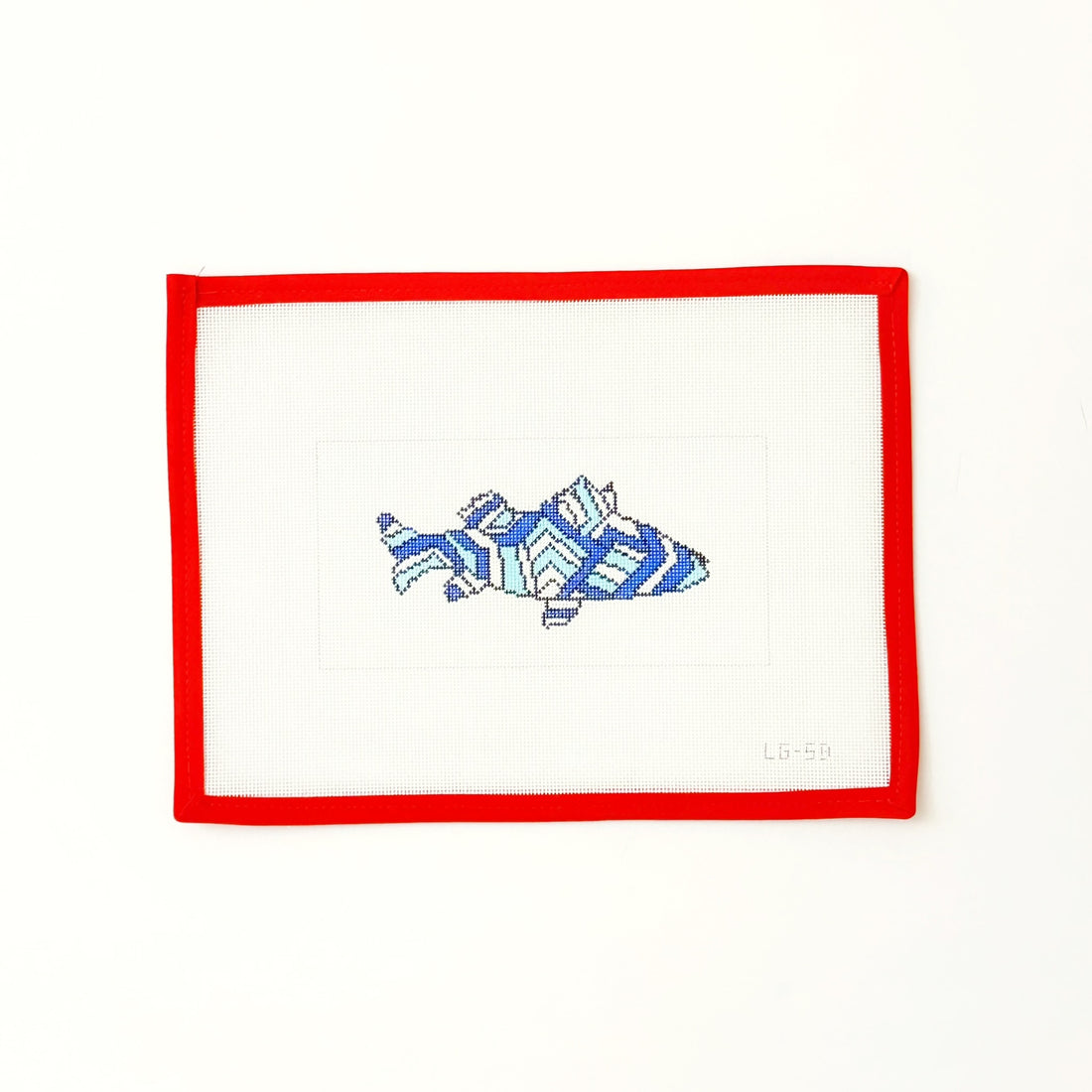 Perch Fish InsertPlum StitcheryCanvasThe Red Thread Atelier