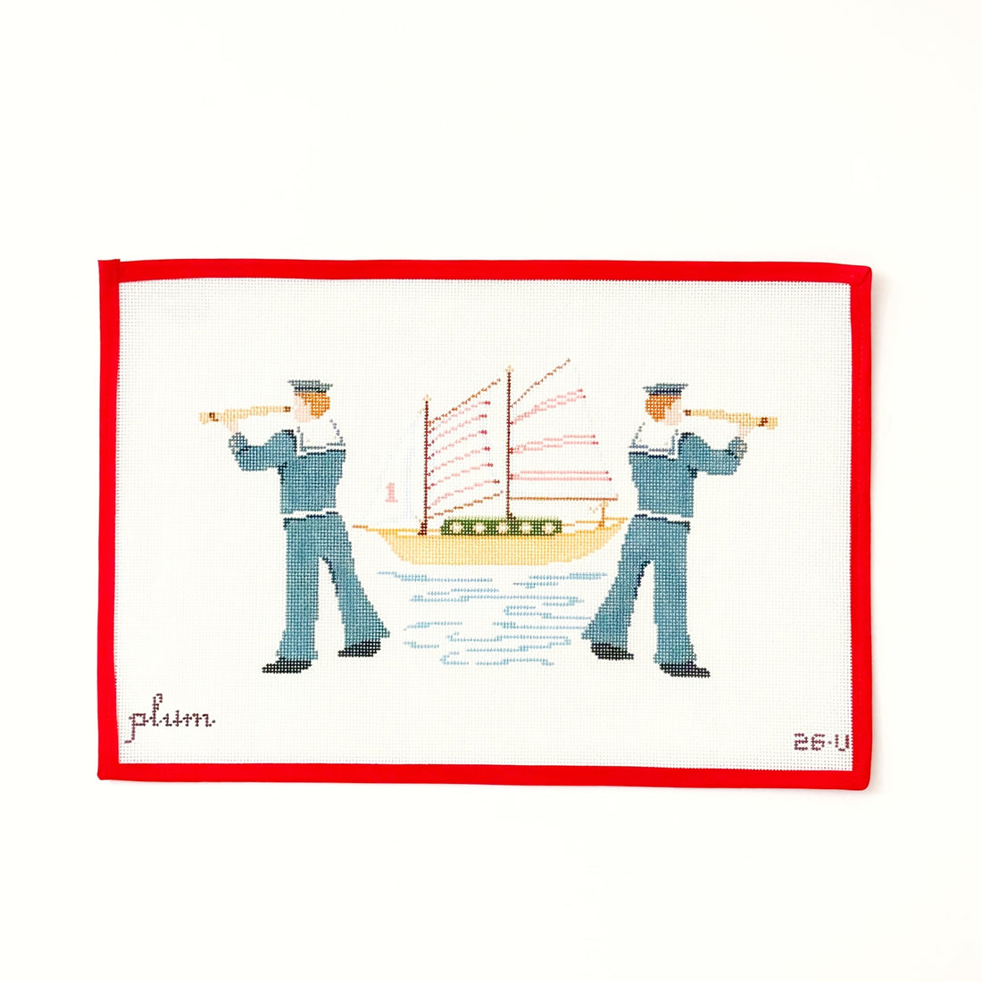 Ahoy! SailorsPlum StitcheryCanvasThe Red Thread Atelier