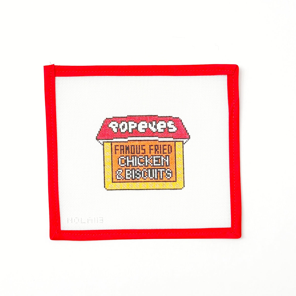 Popeyes Famous Fried ChickenNeedle NolaCanvasThe Red Thread Atelier