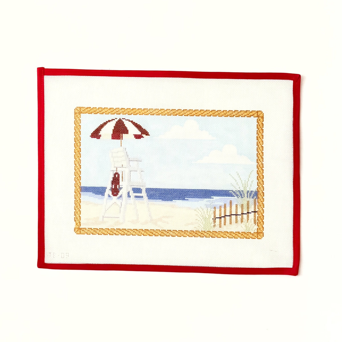 Lifeguard ChairPainted StitchCanvasThe Red Thread Atelier