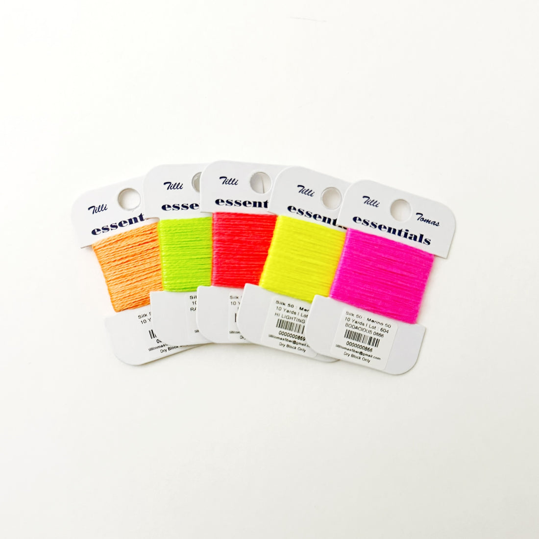 Neon Essentials CardsPlanet Earth FiberthreadThe Red Thread Atelier