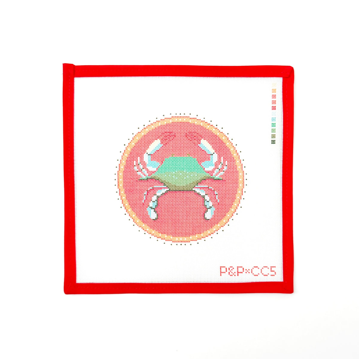 Coastal CrabPenny and PennyCanvasThe Red Thread Atelier