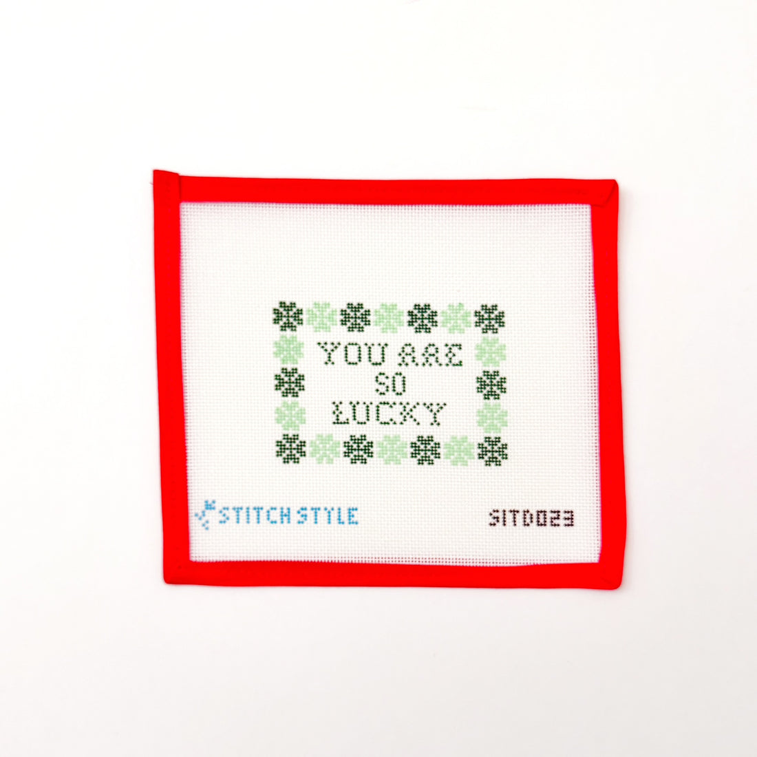 You Are So LuckyStitches in the DistrictCanvasThe Red Thread Atelier