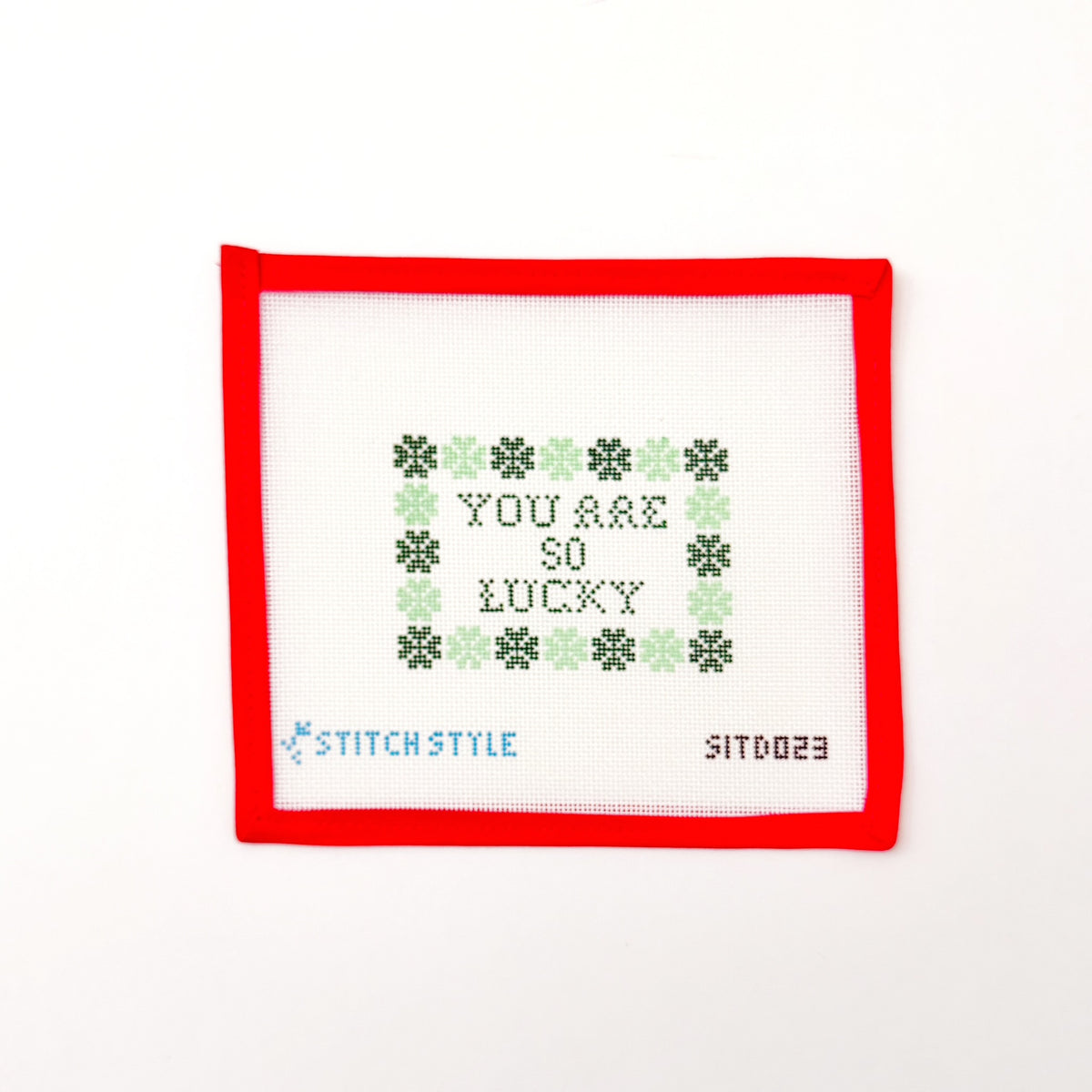 You Are So LuckyStitches in the DistrictCanvasThe Red Thread Atelier