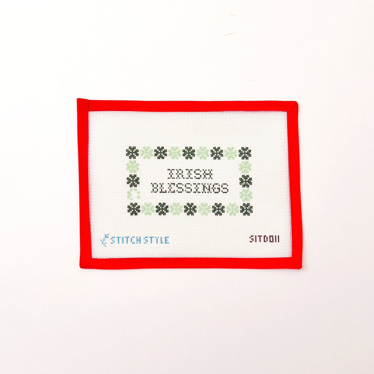 Irish BlessingsStitches in the DistrictCanvasThe Red Thread Atelier