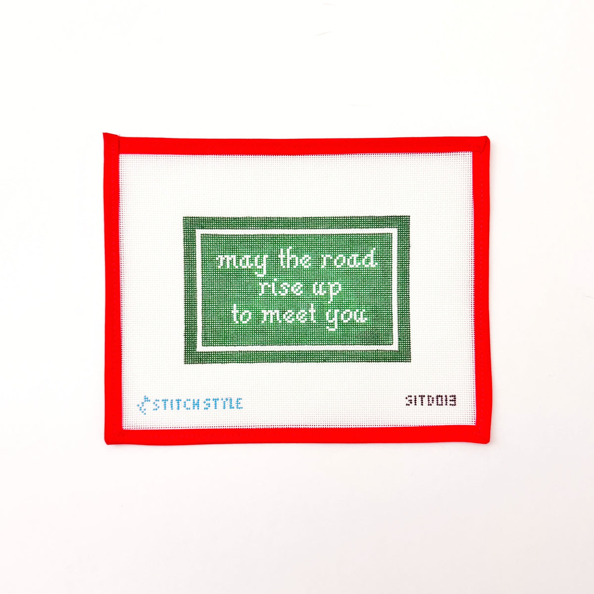 May the Road Rise Up to Meet YouStitches in the DistrictCanvasThe Red Thread Atelier