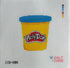 Play-Doh Blue needlepoint canvas by Salt & Sand Designs