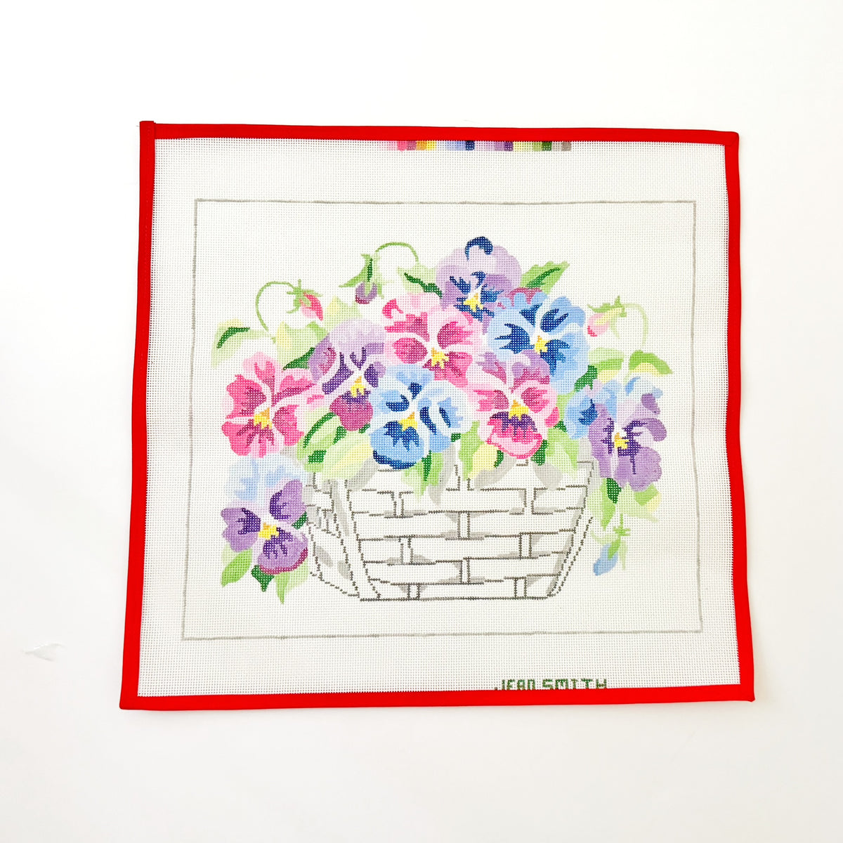 Pansy Basket